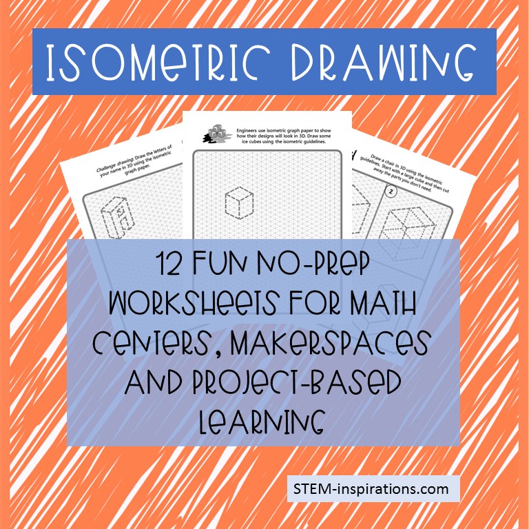 Kids can learn isometric drawing