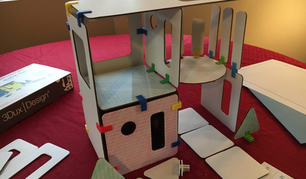 STEAM activity with 3DuxDesign architectural play set