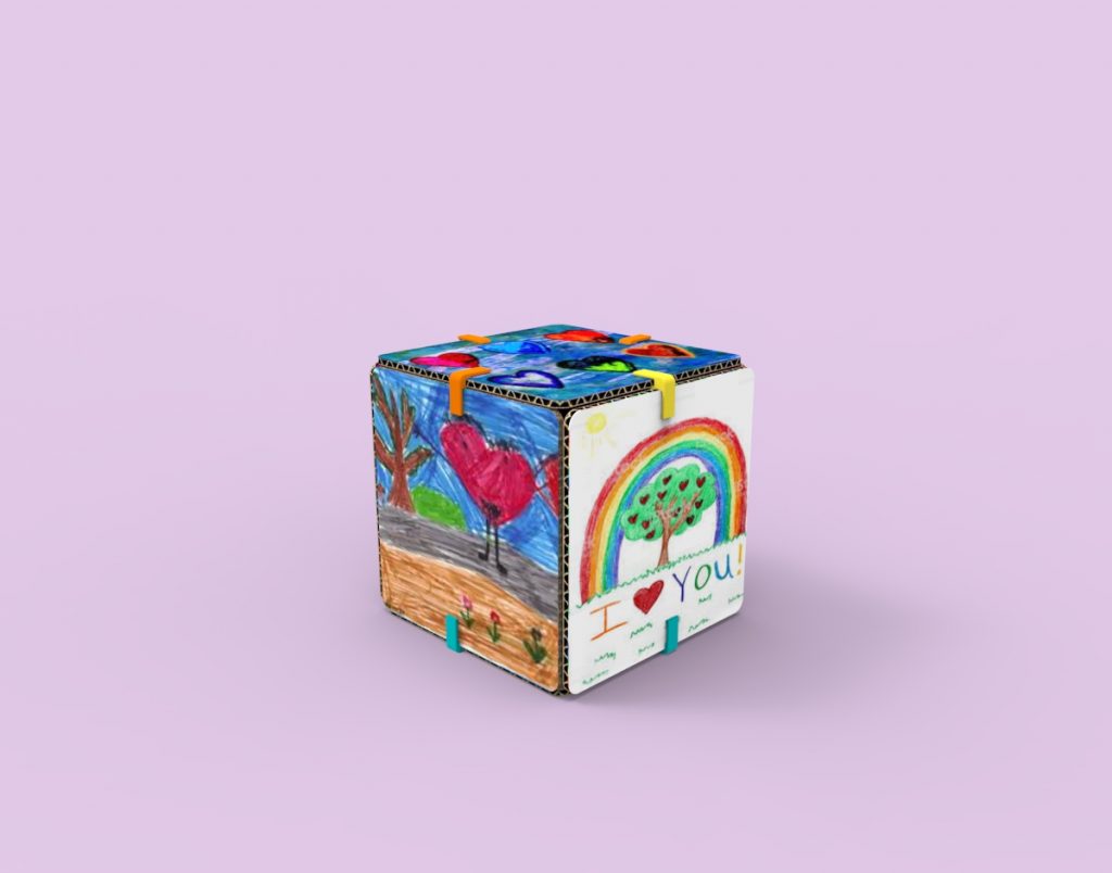 Build anything you want with the 3DuxDesign connectors and cardboard panels. Makes a great STEAM activity!